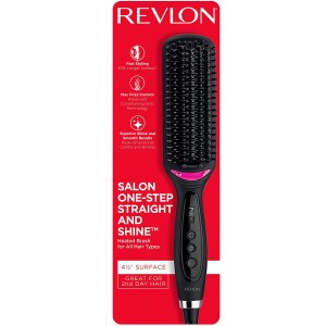 Revlon RVST2168 One Step Straight & Shine Hot Ionic Brush 