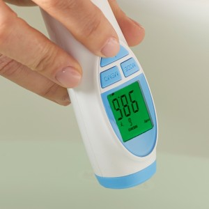 Vicks VNT200, No Touch Color Coded Forehead Thermometer