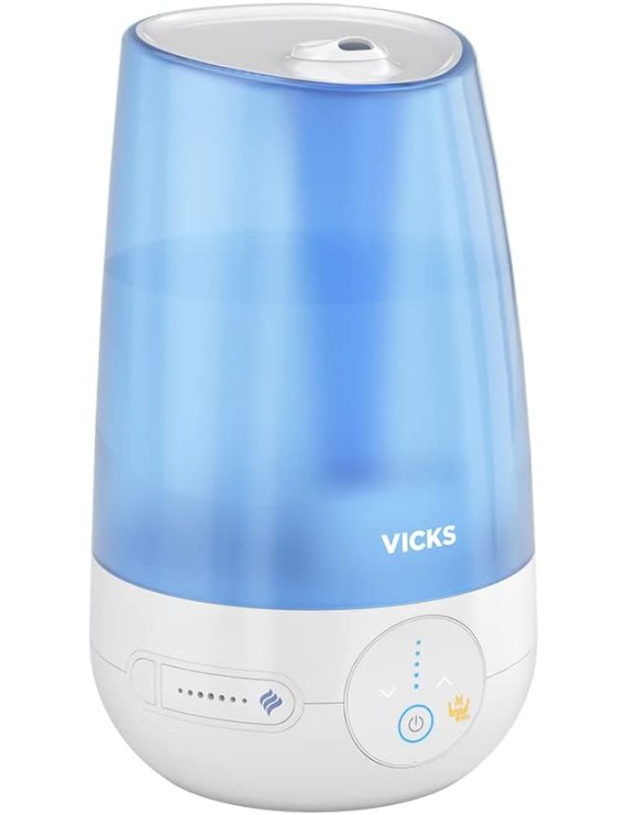 Vicks VUL565E1 Cool Mist Ultrasonic Humidifier, 4.5 ltr, 21 Watts.