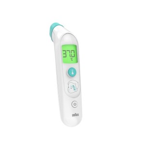 Braun BST 200 TempleSwipe™ Forehead Thermometer, White.
