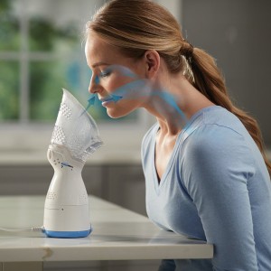 Vicks VH 200E1,Personal Sinus Inhaler Face Steamer W/ Soft Face Mask