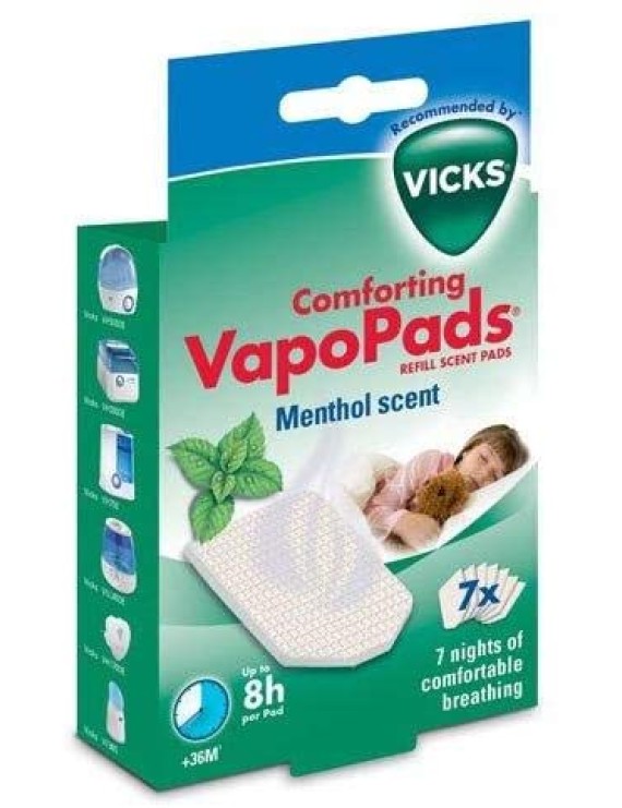 Vicks VH 7V1, Vapo Pads, Menthol