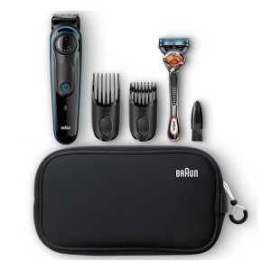 Braun beard trimmer BT3940 – Ultimate precision for 100% control of your style with toiletry set.