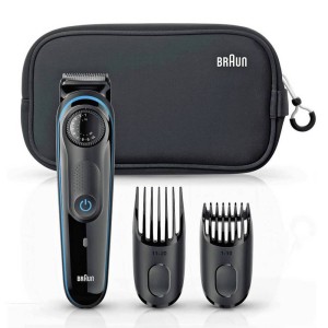 Braun beard trimmer BT3940 – Ultimate precision for 100% control of your style with toiletry set.