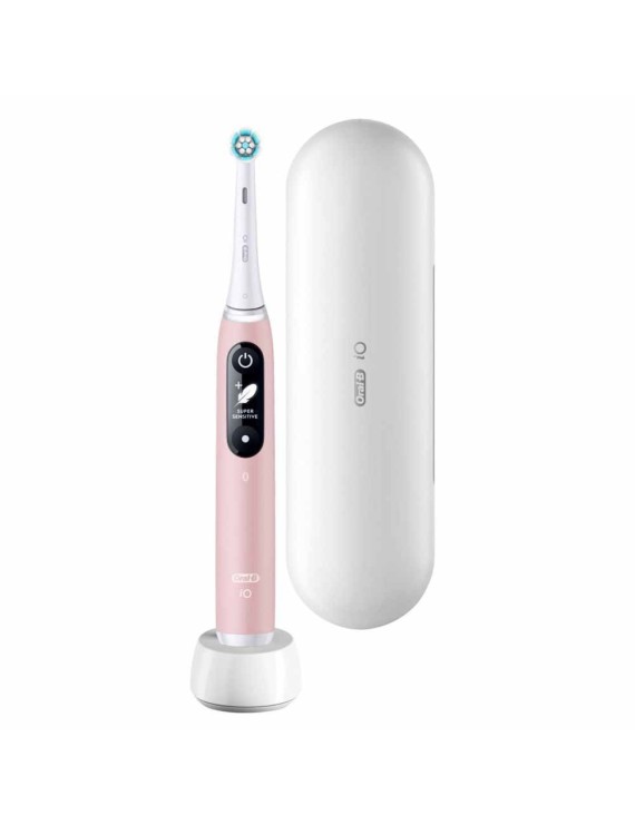 Oral-B iO 6 Series 6 Rechargeable Electric Toothbrush, 5 modes, Pink Sand