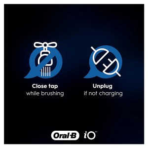 Oral B IO Series 10 ToothBrush COSMIC Black, IO Technology, AI with 3D teeth tracking, 7 Smart Modes, Interactive Display, Magnetic Charging - IOM10.2B4.2AD 
