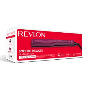 Revlon RVST2176, Ceramic ultra straight pink hair straightener,200 degree C High Heat.