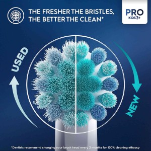 Oral B Vitality 300 KIDS Rechargeable Toothbrush with 2 cleaning modes & 2 Minutes Built in Timer - D103.413.2K FROZEN