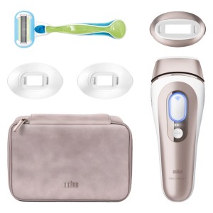 Braun IPL Skin i expert Pro 7 - Smart IPL , Real-Time Coverage and Feedback, 3 Heads, Skin Protection, Free Mobile Application, 1 Year of smooth skin, Head-Toe Painless experience, Smart Calendar, Travel Pouch - PL7257