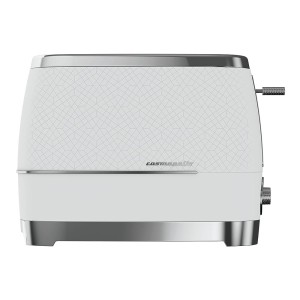 Beko 2 Slice Toaster, 870W, Extra Wide Slot, Defrost, Reheat & Cancel Functions, Variable Browning, Detachable Crumb Tray - TAM8202CR