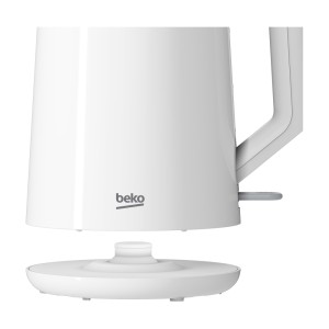 Beko Electric Kettle 1.7L, 2200W, Heat storage function, Dry-boil Protection, 360 degree rotating base, Water level indicator, Auto Shut-off. - WKM4215W