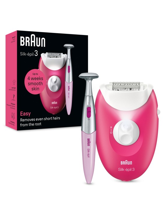 Braun Silk-épil 3,20 Microgrip Tweezers, Smart Light, Corded use - SE 3202