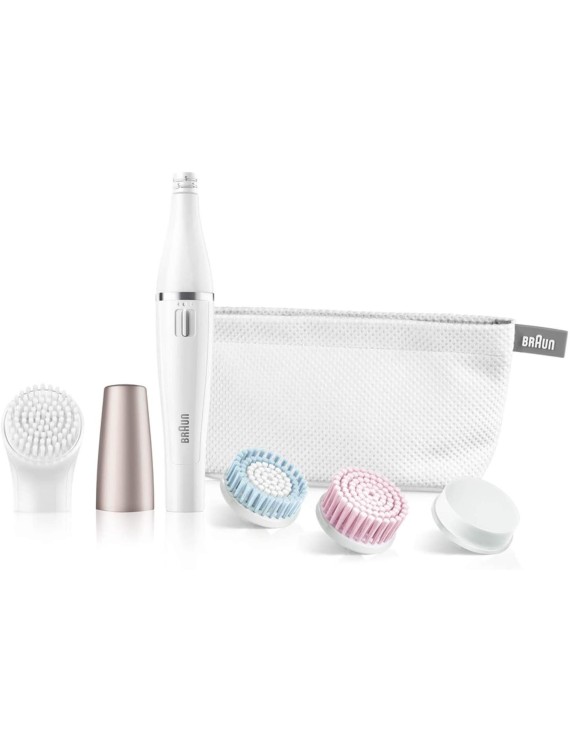 Braun FaceSpa 851 Facial Epilator & Cleanser With 3 Beauty Brushes
