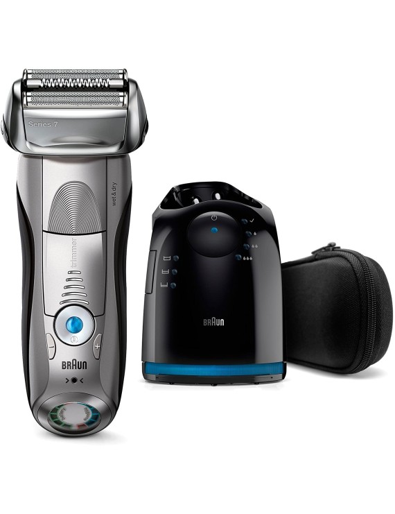 Braun Series 7 7899cc Electric Wet & Dry Foil Shaver With Clean & Charge Station