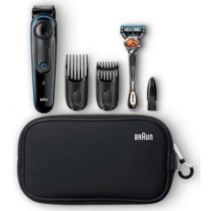 Braun beard trimmer BT3940 – Ultimate precision for 100% control of your style with toiletry set.