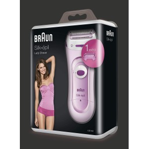 Braun Silk-Epil Lady Shaver 5103 - Cordless Electric Shaver and Trimmer System, Grocery pack