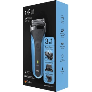 Braun Shaver 310BT,Series 3 Shave and Style Rechargeable Wet and Dry Electric Shaver