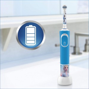 Oral-B D 100.414 2 kids electric toothbrush Disney Frozen, with travel case special edition.