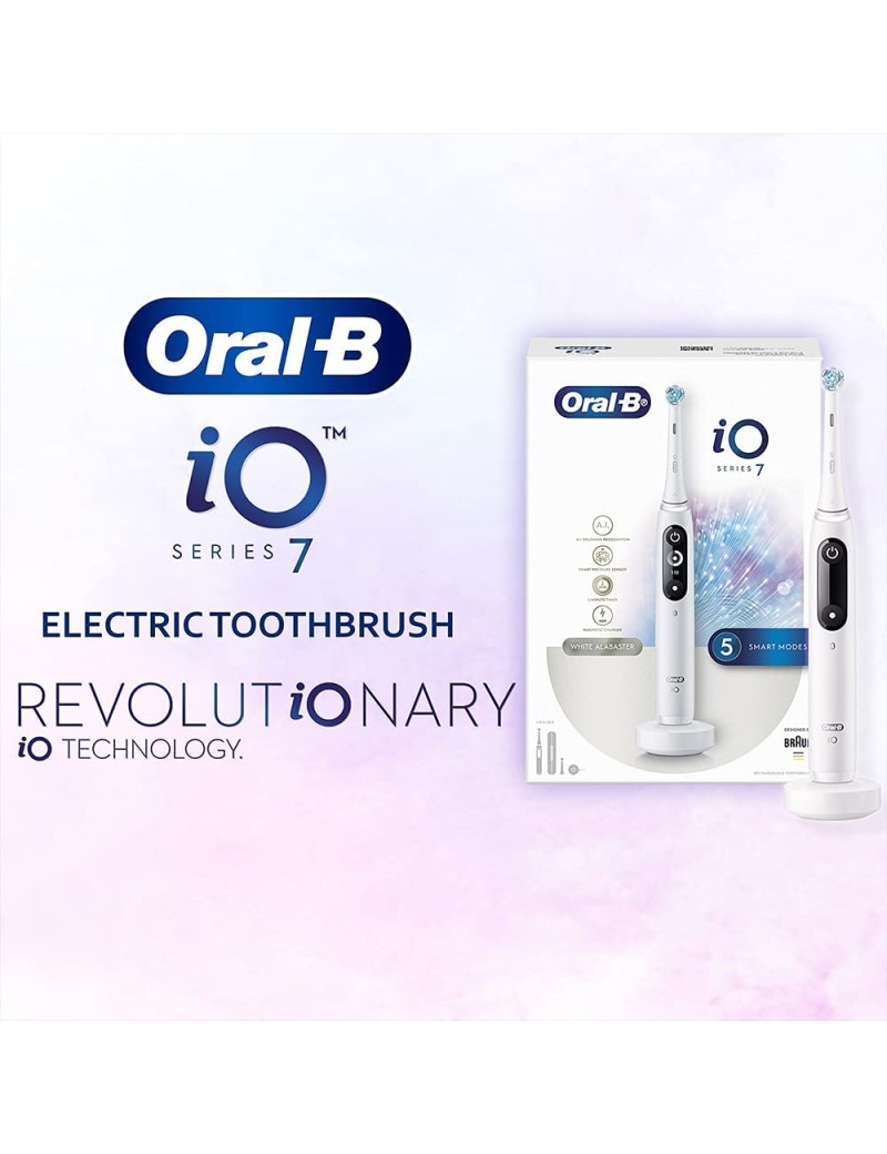 Oral-B IO7 Electric Rechargeable Toothbrush, Revolutionary Magnetic ...