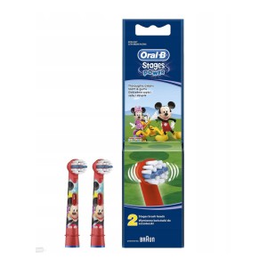 Oral-B EB10 Kids Power Replacement Brush Heads Assorted - Set of 2(Packaging may vary)