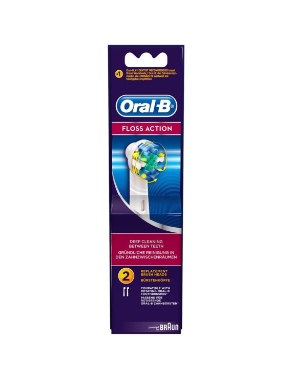 Oral B EB25 Replacement Brush Heads - Set of 2