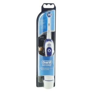 Oral-B DB4.010 Battery Powered Toothbrush Pro-Expert, 2 D cleaning; Improves gum health; Soft, rubberized ergonomic handle.